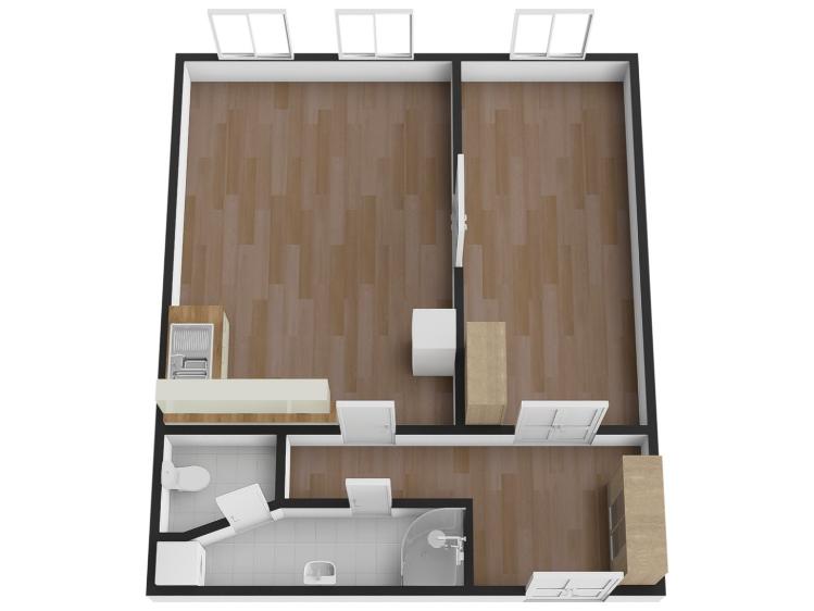 Pronájem bytu 2+KK Praha, Thámova č. 15