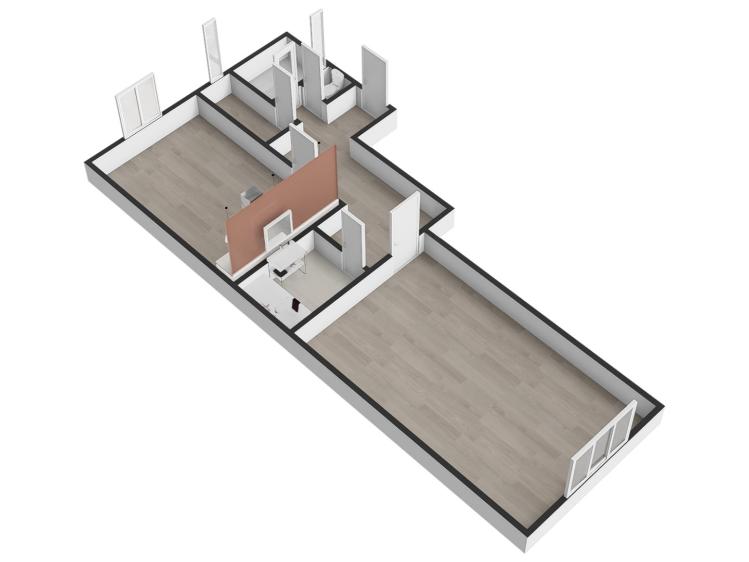 Pronájem bytu 1+1 Praha, Čimická č. 11