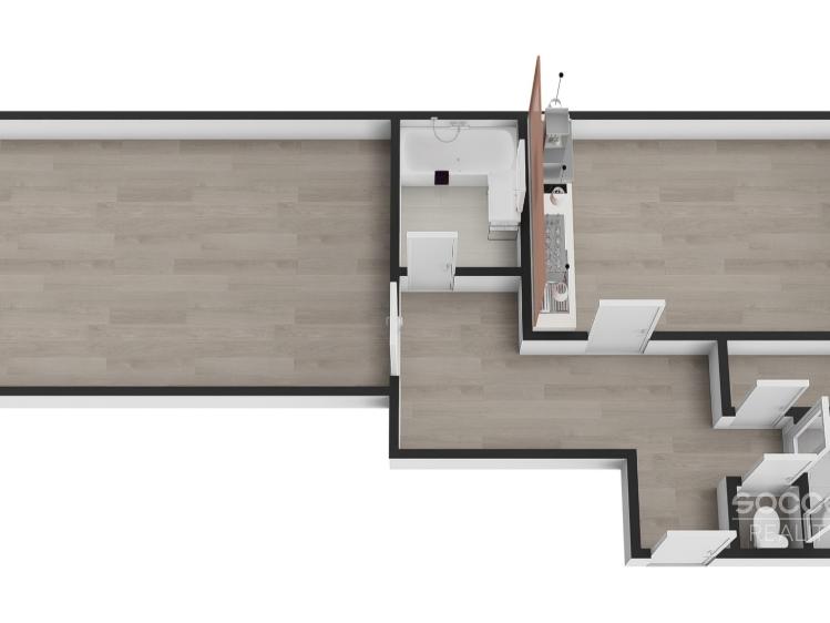 Pronájem bytu 1+1 Praha, Čimická č. 14