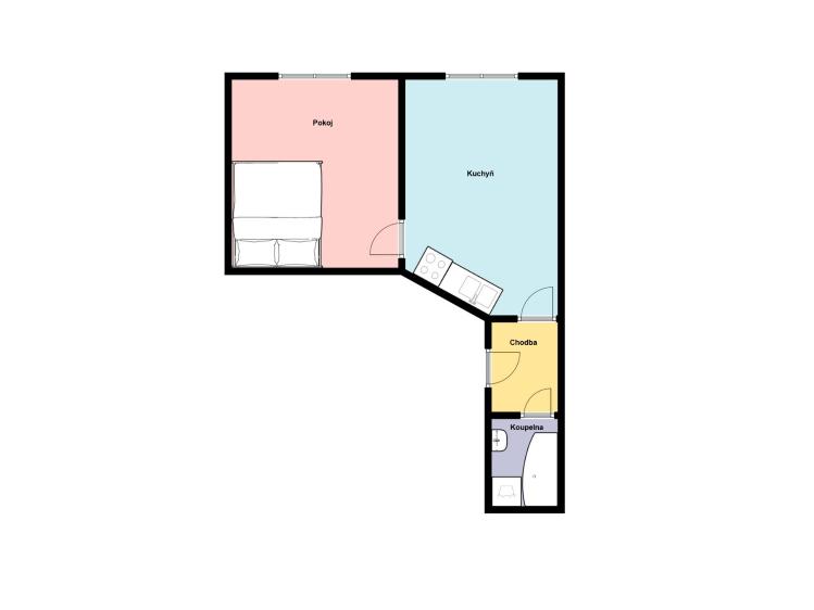 Аренда квартиры 1+1 Praha, Čimická č. 3