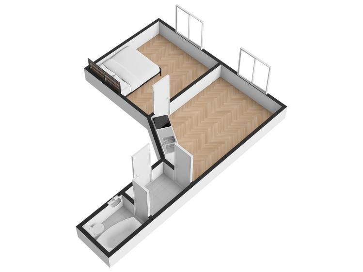 Аренда квартиры 1+1 Praha, Čimická č. 12
