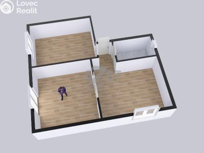 Продаж квартири 2+1 Ostrava, Utvenkova č. 5