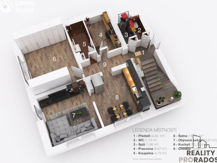 Продаж сімейного будинку Staříč, Fryčovická č. 3