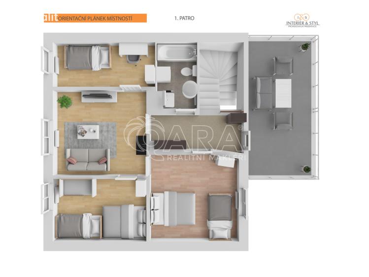 Продаж сімейного будинку Odolena Voda, Do Zahrad 50 č. 13