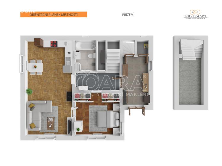 Продаж сімейного будинку Odolena Voda, Do Zahrad 50 č. 14