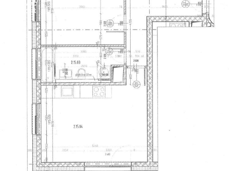 Rent apartment 2+KK Praha, Oldřichovská 1258/1 č. 15