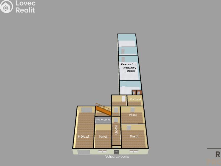 Продажа семейного дома Dřevohostice, Náměstí č. 2