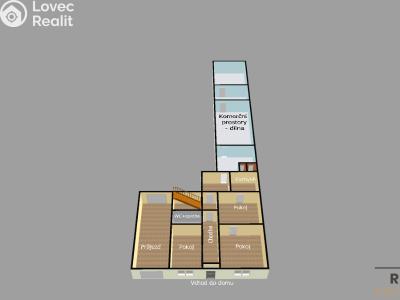 Продаж сімейного будинку Dřevohostice, Náměstí č. 2