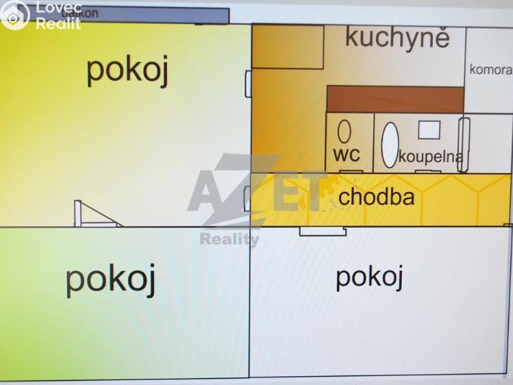 Prodej bytu 3+1 Králíky č. 15