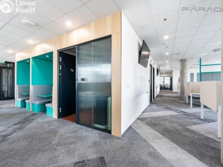 Pronájem kanceláře Praha, Rohanské nábřeží č. 10