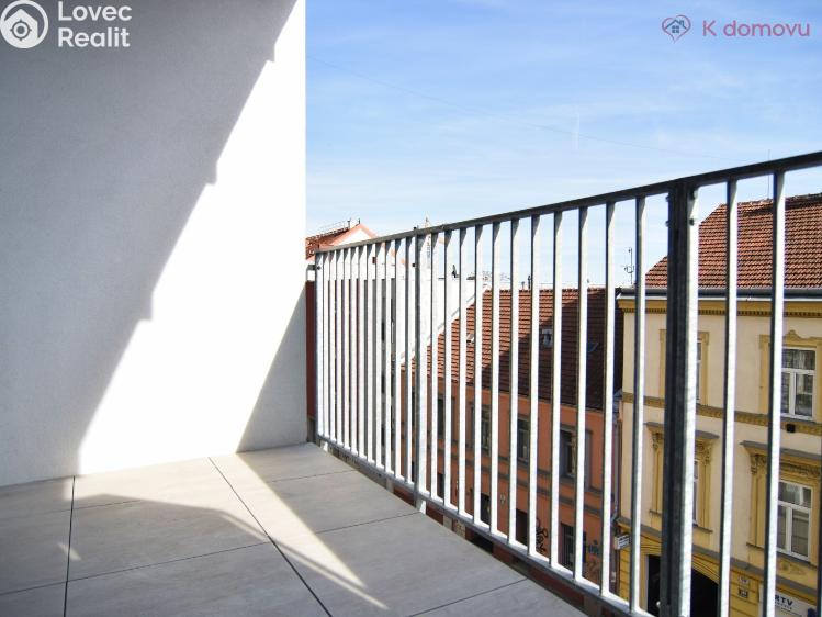 Pronájem bytu 1+KK Brno, Francouzská č. 10