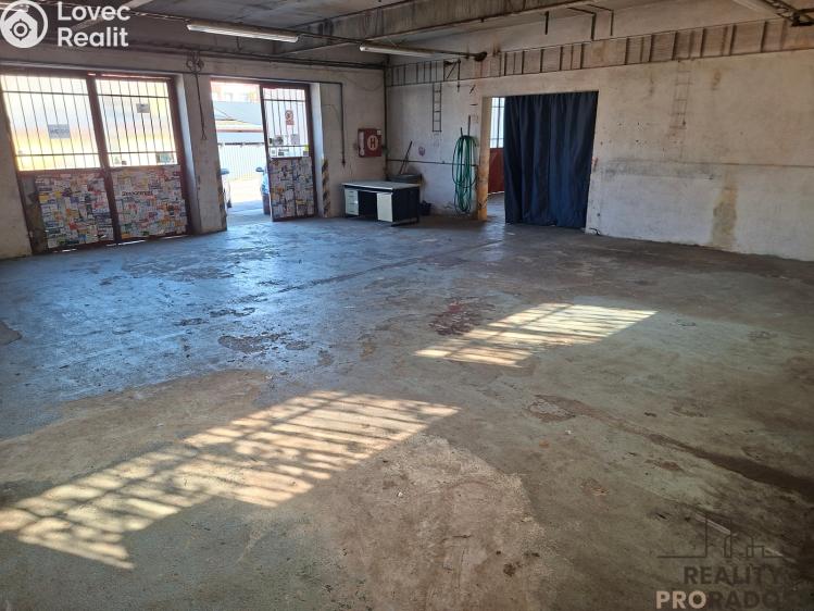 Pronájem výrobní haly Slaný, Netovická č. 2