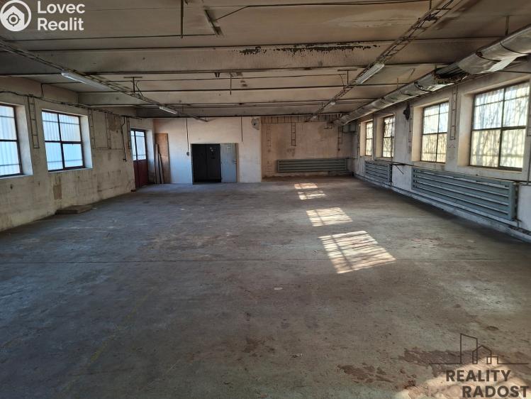Pronájem výrobní haly Slaný, Netovická č. 4