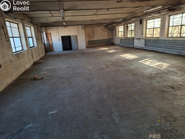 Pronájem výrobní haly Slaný, Netovická č. 5