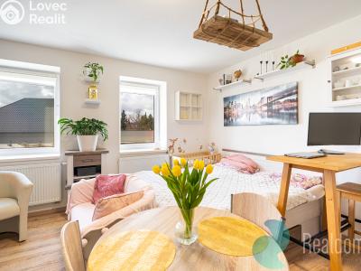 Продаж квартири 1+KK Ševětín, náměstí Šimona Lomnického 436 č. 4