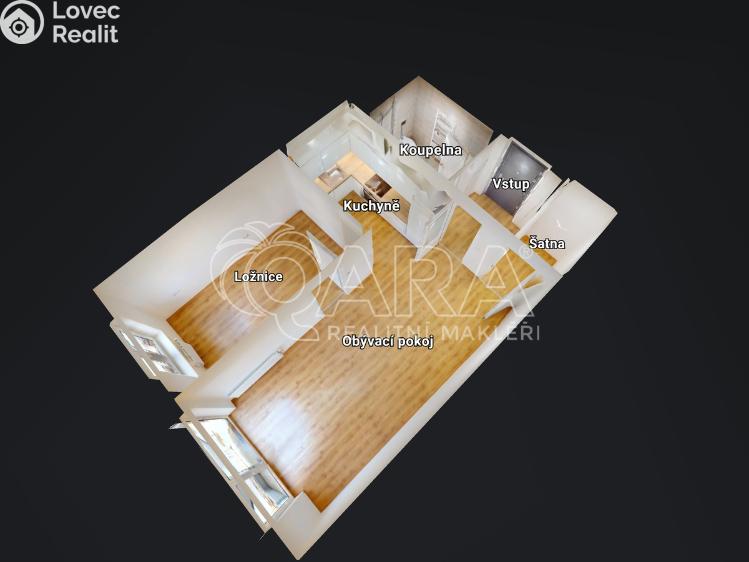 Pronájem bytu 2+KK Hořovice, U Knížecí cesty 1675/4 č. 6