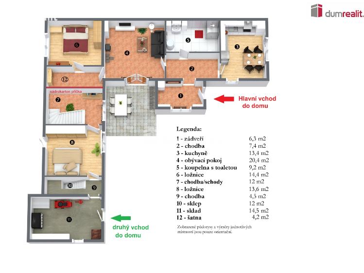 Prodej rodinného domu Hostín č. 20