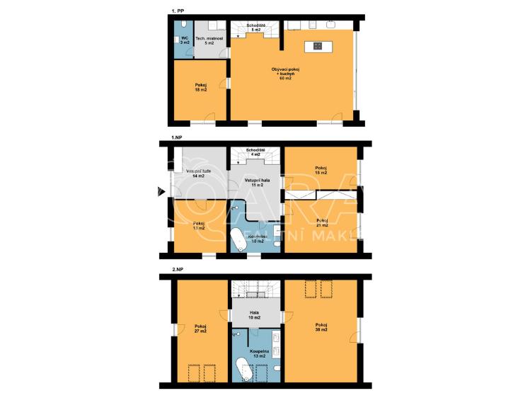 Prodej rodinného domu Statenice, Nad Vinicí 604 č. 5