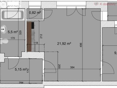 Prodej bytu 2+KK Brno, Zvěřinova č. 2