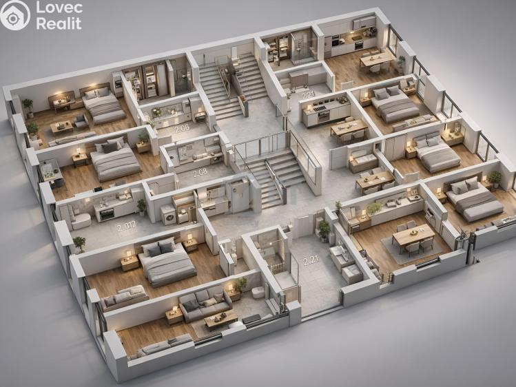 Prodej ubytovacího zařízení Kunovice, Lidická č. 6