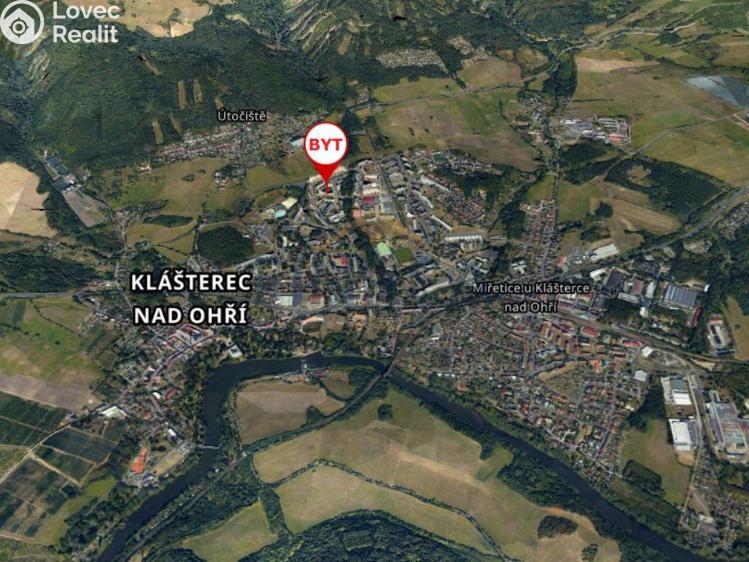 Prodej bytu 2+1 Klášterec nad Ohří, Družstevní č. 20