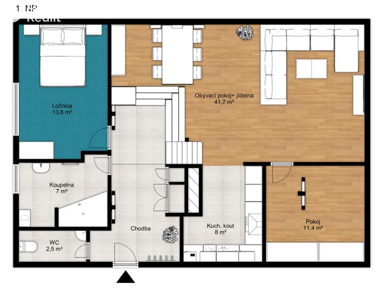 Prodej bytu 4+KK Praha, Vltavská 207/20 č. 13