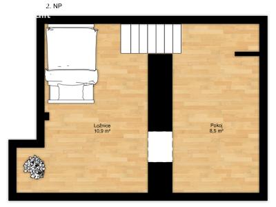 Продаж квартири 4+KK Praha, Vltavská č. 14