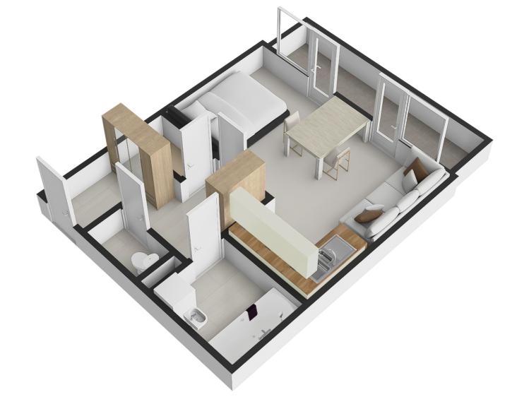 Sale apartment 1+KK Žacléř č. 7