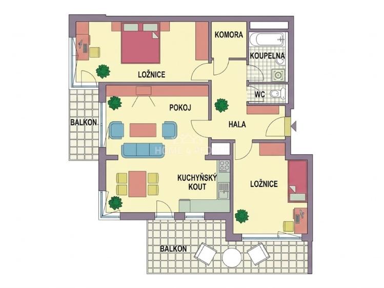 Prodej bytu 3+KK Praha 9, Pod Harfou č. 6