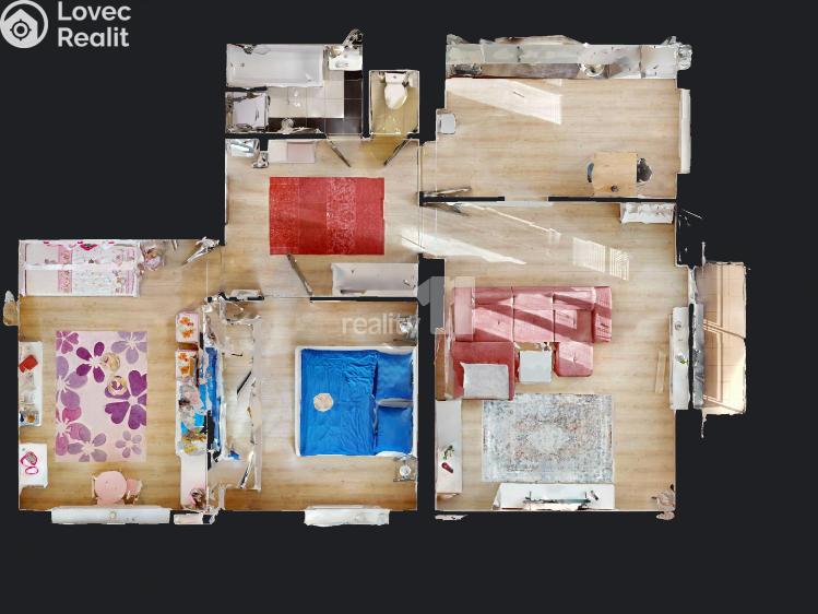 Pronájem bytu 3+1 Humpolec, 5. května č. 26