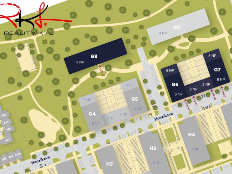 Prodej bytu 2+KK Praha, Honzíkova č. 9