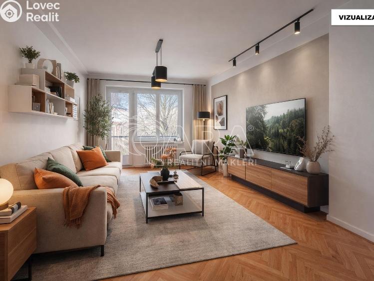 Prodej bytu 3+1 Ústí nad Labem, 17. listopadu 605/4 č. 3