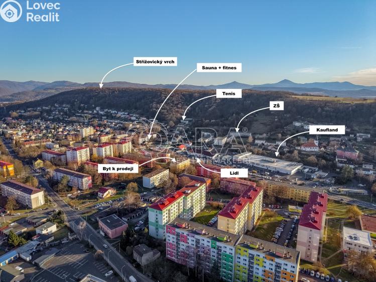 Prodej bytu 3+1 Ústí nad Labem, 17. listopadu 605/4 č. 42