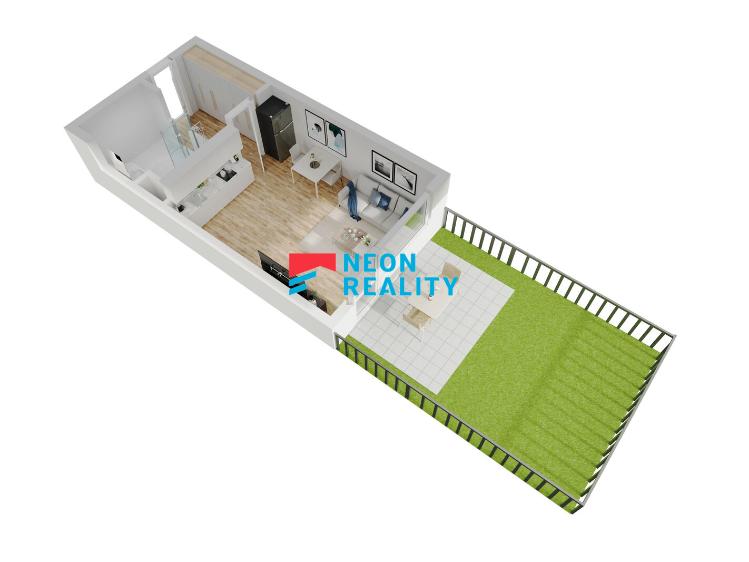 Rent apartment 1+KK Opava, Vančurova č. 5