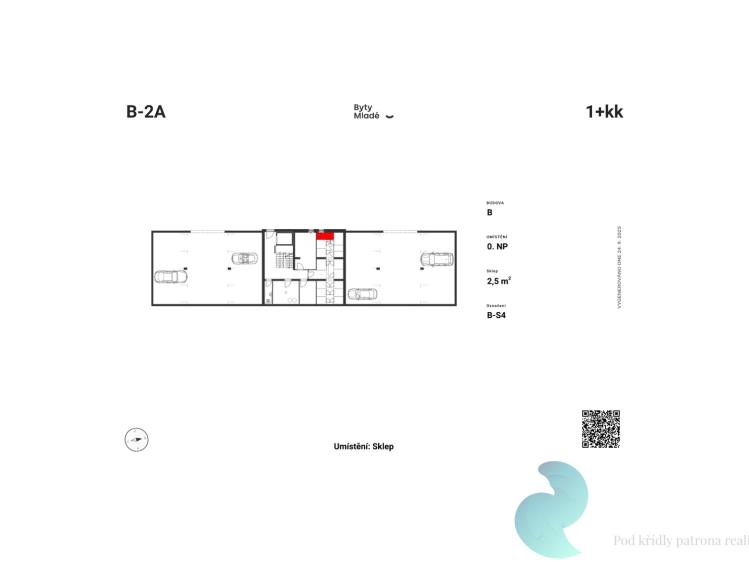 Prodej bytu 1+KK České Budějovice č. 4