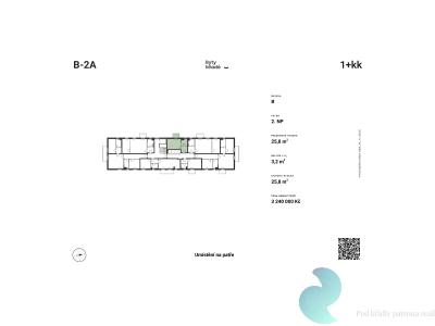 Prodej bytu 1+KK České Budějovice č. 3