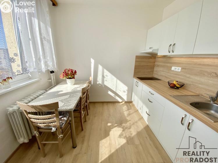 Rent apartment 1+1 Prostějov, Dobrovského č. 6