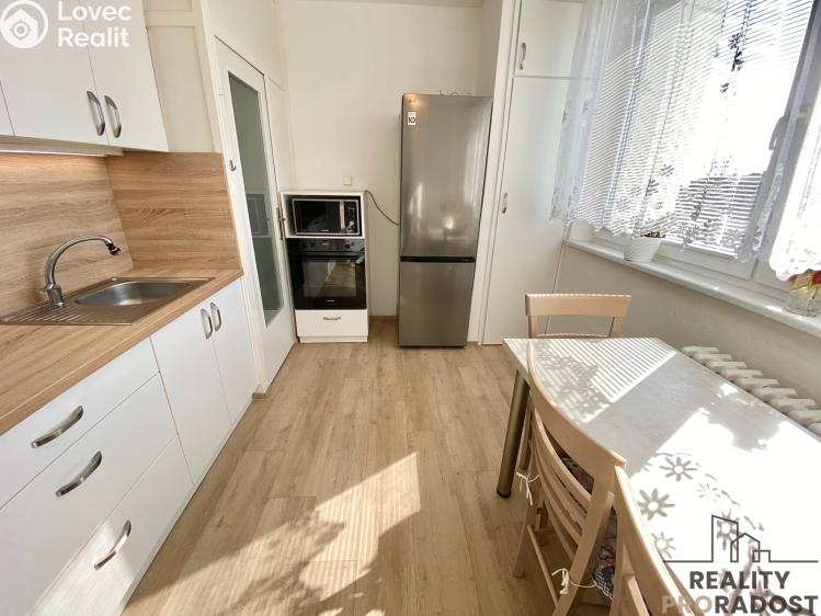 Rent apartment 1+1 Prostějov, Dobrovského č. 12