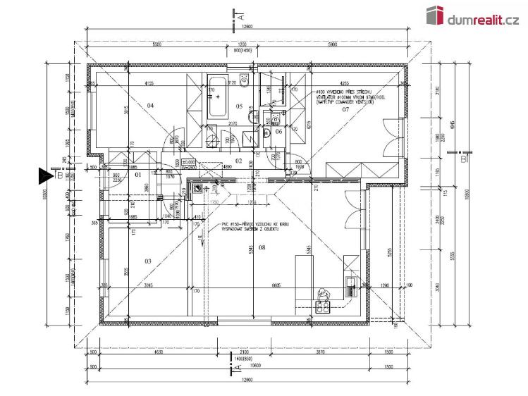 Prodej rodinného domu Holešov, Plajnerova 1825 č. 8
