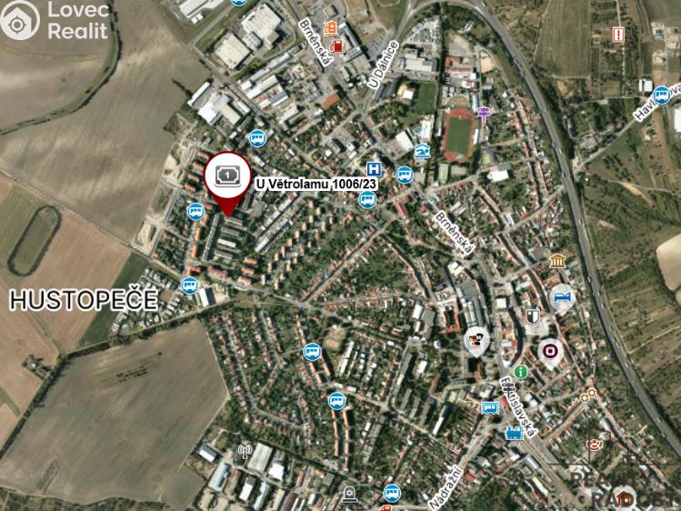 Продажа квартиры 4+1 Hustopeče, U Větrolamu č. 25