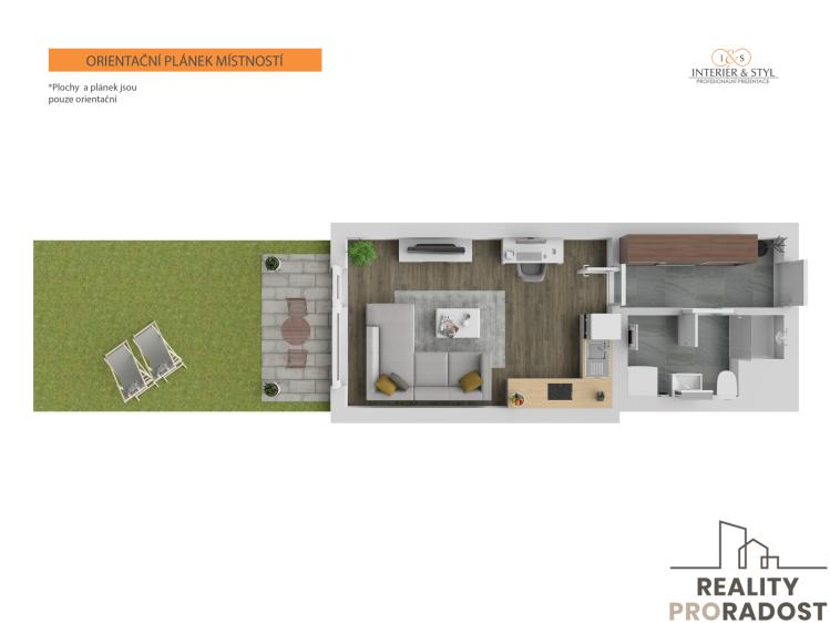 Sale apartment 1+KK Praha, Smržových č. 17