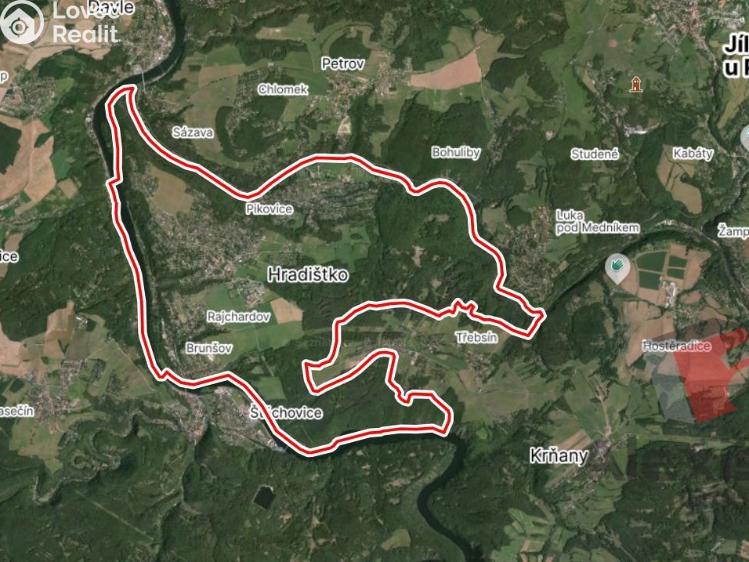 Prodej chaty Hradištko, K Budákovu č. 19