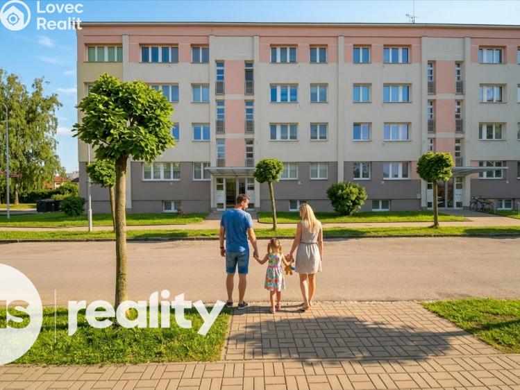 Sale apartment 2+1 Hradec Králové, Ječná 674/4 č. 1