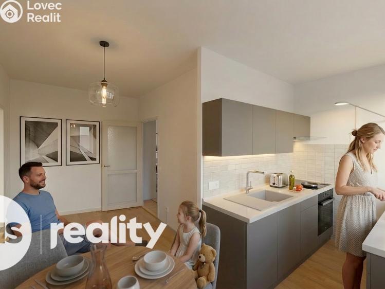 Sale apartment 2+1 Hradec Králové, Ječná 674/4 č. 5