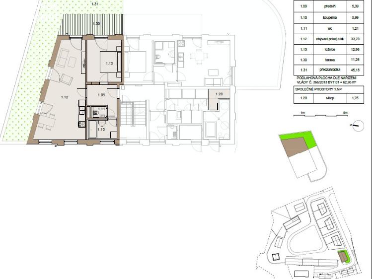 Аренда квартиры 2+KK Praha, Ke Tvrzi č. 9