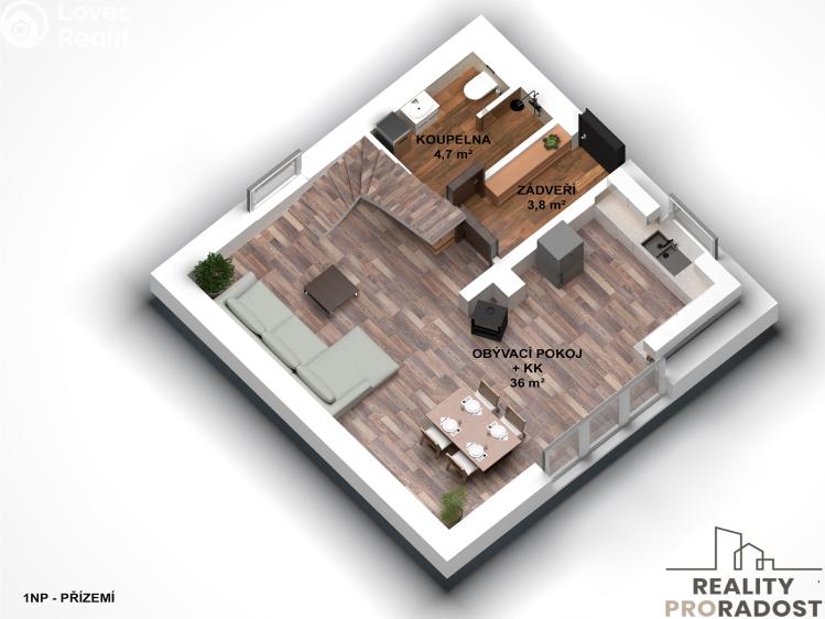 Prodej rodinného domu Kuřim č. 15