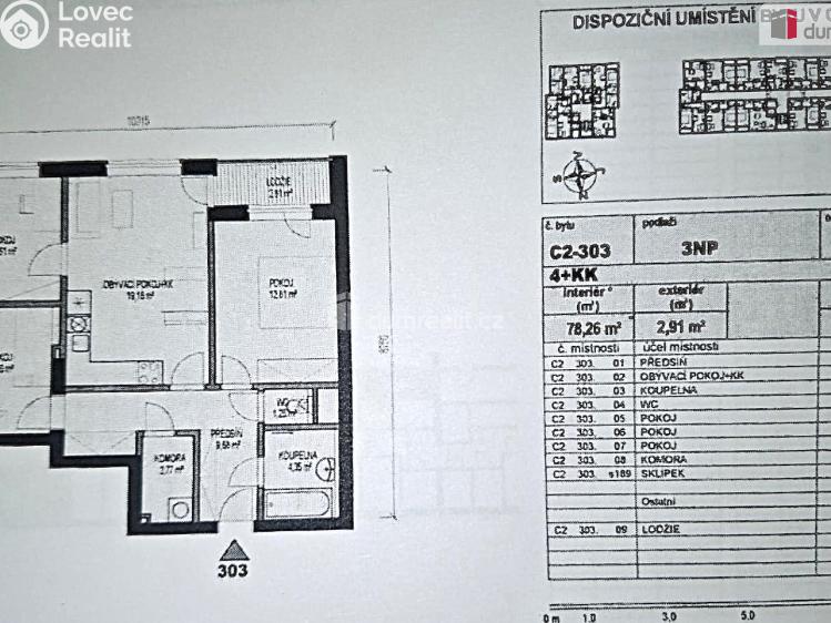 Pronájem bytu 4+KK Praha 22, Oty Bubeníčka č. 16