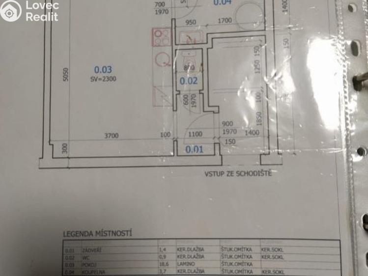 Prodej bytu 1+KK Benešov nad Ploučnicí, Nádražní č. 3