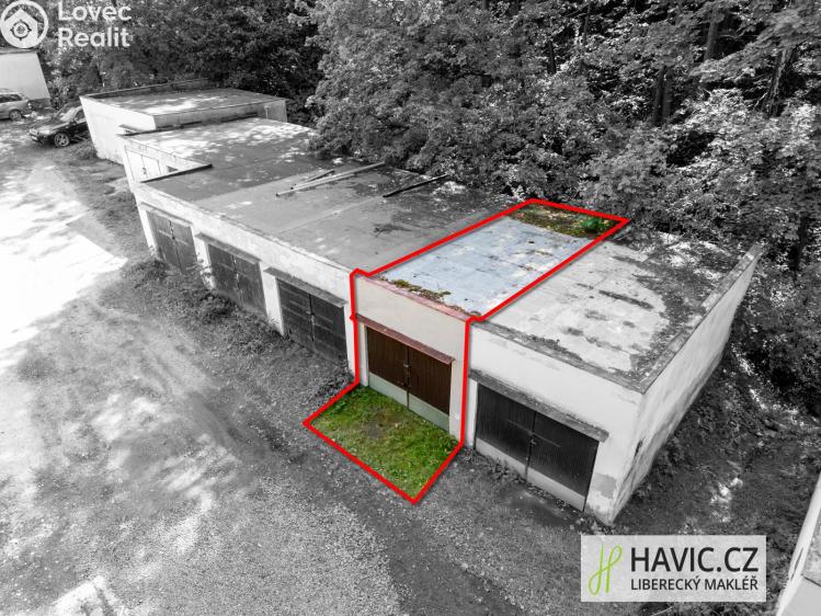 Prodej garáže Liberec, Kunratická 230 č. 7
