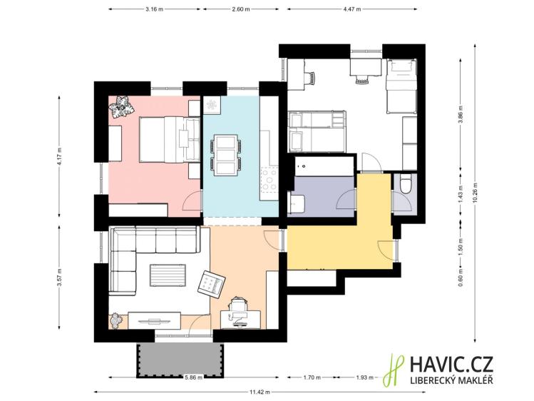 Prodej bytu 3+1 Vysoké nad Jizerou č. 18
